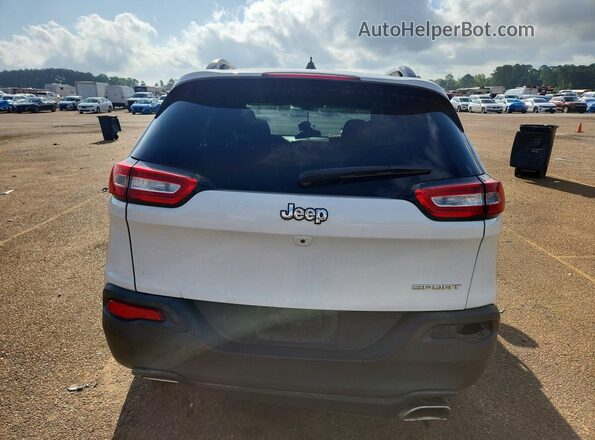 1C4PJLAS0GW330578 2016 JEEP CHEROKEE White Вид ззаду