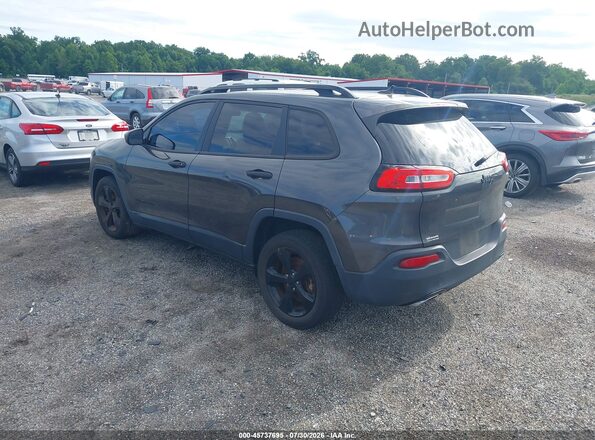 1C4PJLAS2HW585539 2017 JEEP CHEROKEE Gray Trasero izquierdo