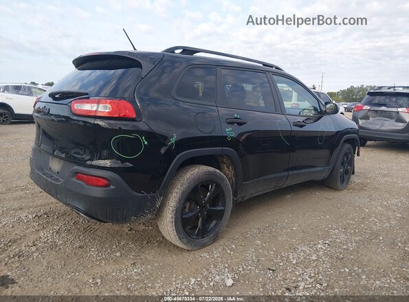 1C4PJLAS2HW654472 2017 JEEP CHEROKEE Black Հետևի աջ