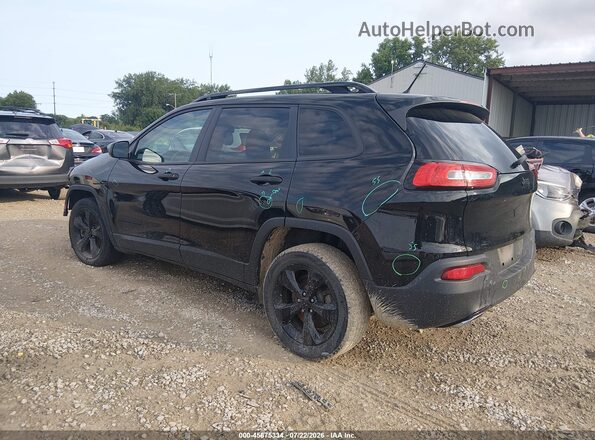 1C4PJLAS2HW654472 2017 JEEP CHEROKEE Black Հետևի ձախ