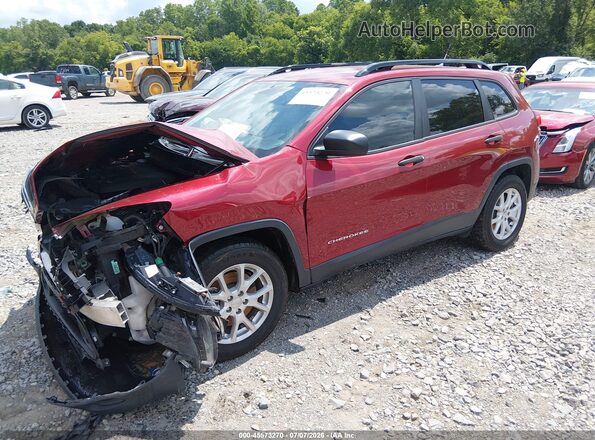 1C4PJLAS3HW573481 2017 JEEP CHEROKEE Black Առջևի ձախ երեք քառորդ տեսարան