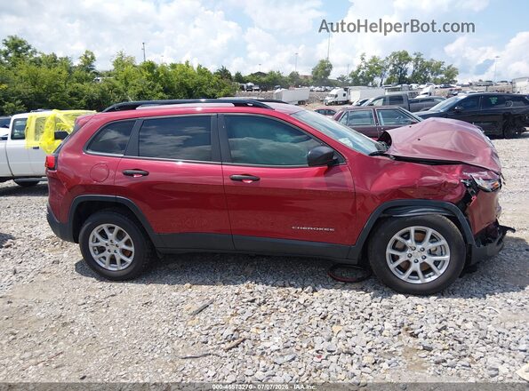 1C4PJLAS3HW573481 2017 JEEP CHEROKEE Black Սալոնի հետևի տեսք