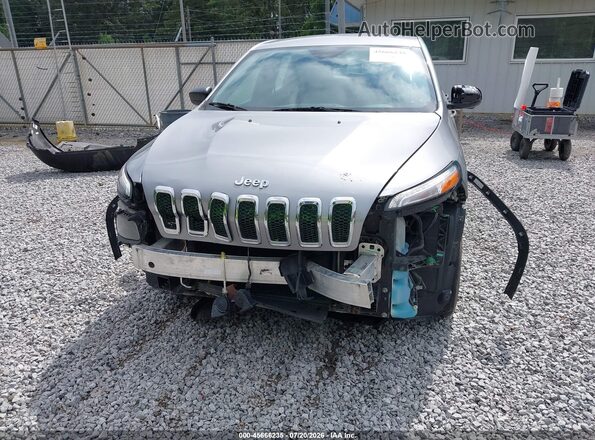 1C4PJLAS5HW554351 2017 JEEP CHEROKEE Silver 