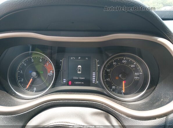 1C4PJLAS9GW336363 2016 JEEP CHEROKEE Blue Vista de los asientos traseros