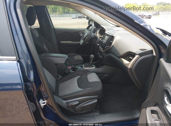 1C4PJLAS9GW336363 2016 JEEP CHEROKEE Blue Vista interior delantera