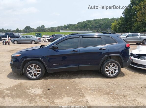 1C4PJLAS9GW336363 2016 JEEP CHEROKEE Blue Vista interior de 360 grados
