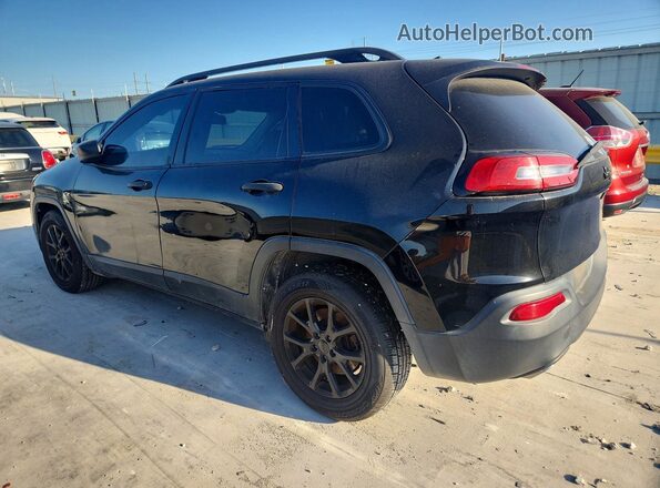 1C4PJLAS9HW597736 2017 JEEP CHEROKEE Black Trasero izquierdo