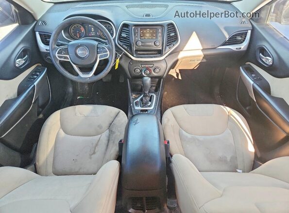 1C4PJLAS9HW597736 2017 JEEP CHEROKEE Black Vista del salpicadero