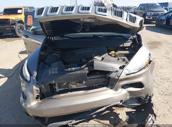 1C4PJLAS9HW653402 2017 JEEP CHEROKEE Beige Հետևի տեսք