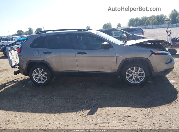 1C4PJLAS9HW653402 2017 JEEP CHEROKEE Beige Սալոնի 360 աստիճան տեսք