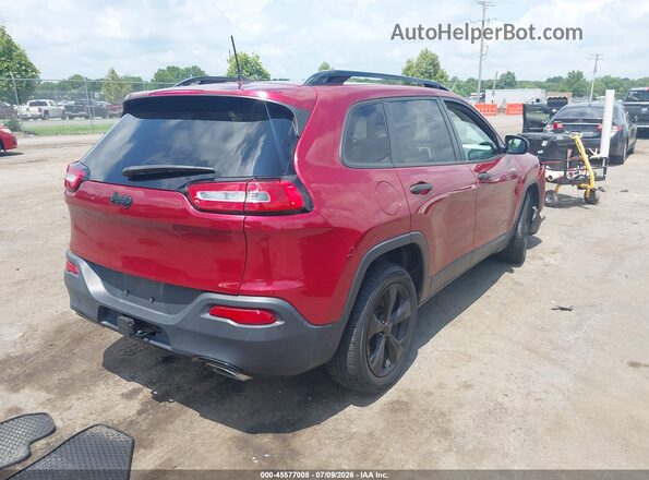 1C4PJLAS9HW663069 2017 JEEP CHEROKEE Red უკანა მარჯვენა