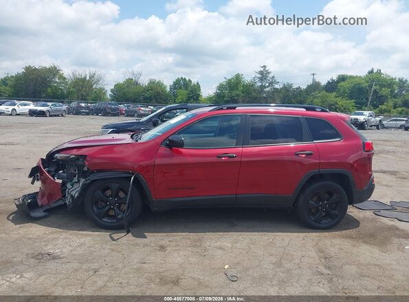 1C4PJLAS9HW663069 2017 JEEP CHEROKEE Red სალონის 360-გრადუსიანი ხედი