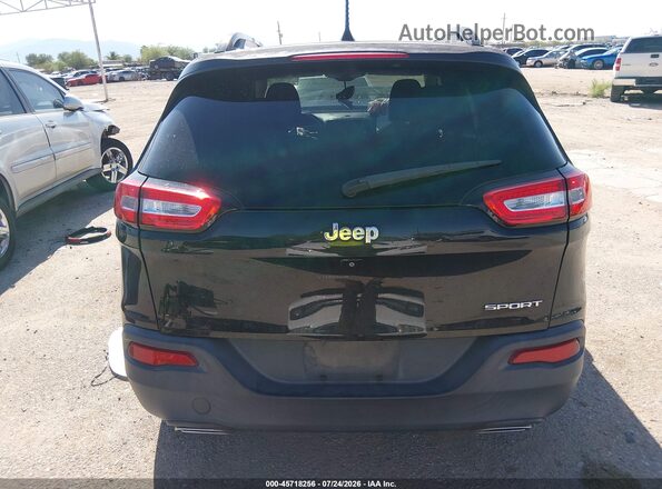 1C4PJLASXGW275296 2016 JEEP CHEROKEE Black 