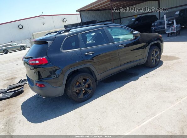 1C4PJLASXHW592982 2017 JEEP CHEROKEE Black Rear right