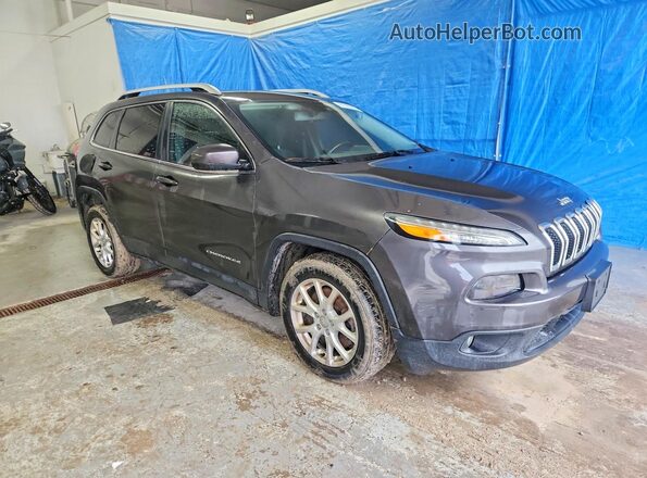 1C4PJLCB0GW195793 2016 JEEP CHEROKEE Charcoal Передня права чверть