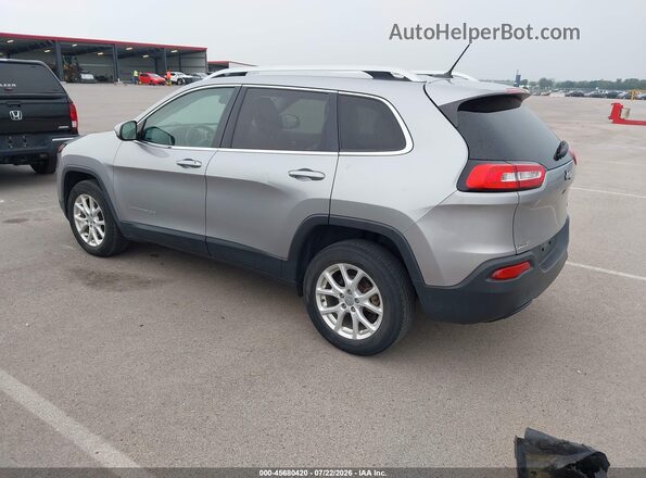 1C4PJLCB0HW541682 2017 JEEP CHEROKEE Silver Rear left