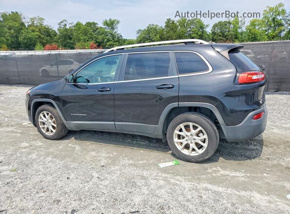 1C4PJLCB0HW667878 2017 JEEP CHEROKEE Black Rear left