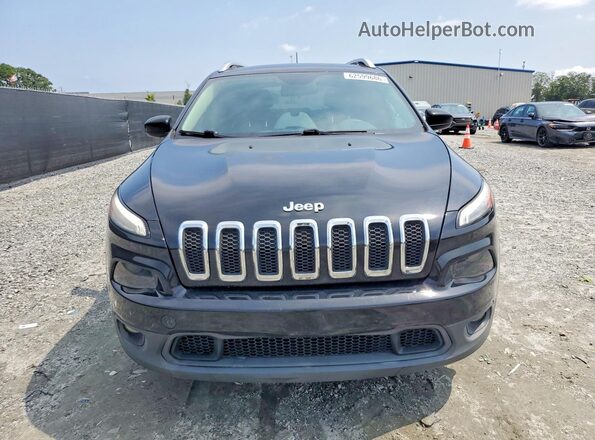 1C4PJLCB0HW667878 2017 JEEP CHEROKEE Black Front view