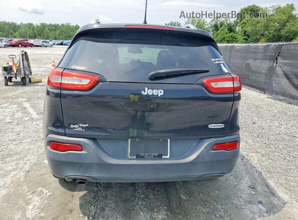 1C4PJLCB0HW667878 2017 JEEP CHEROKEE Black Rear view
