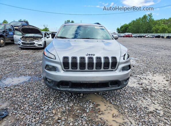 1C4PJLCB0JD544535 2018 JEEP CHEROKEE Gray Դիմացի տեսք