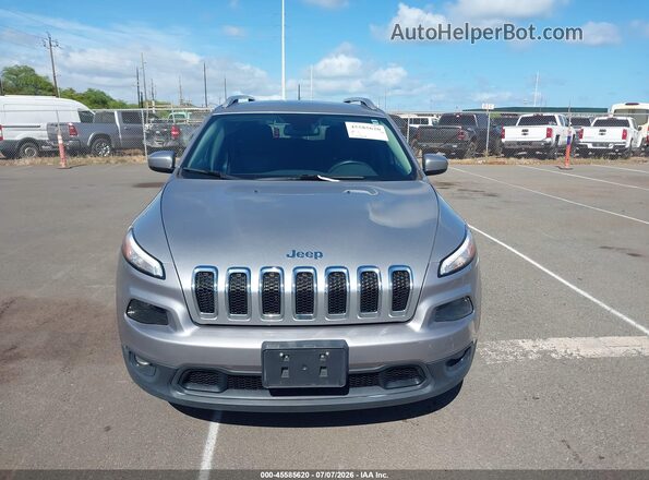 1C4PJLCB0JD561545 2018 JEEP CHEROKEE Gray Սալոնի 360 աստիճան տեսք