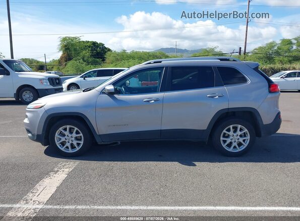 1C4PJLCB0JD561545 2018 JEEP CHEROKEE Gray 