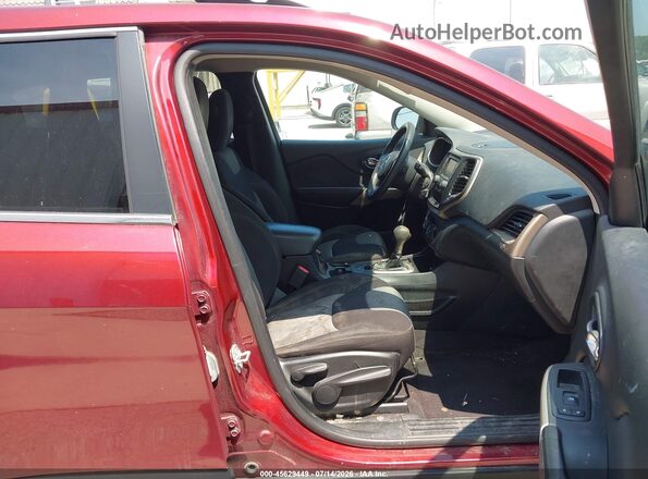 1C4PJLCB0JD616141 2018 JEEP CHEROKEE Tan Вид салону спереду