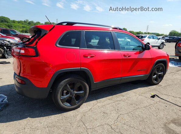1C4PJLCB0JD618326 2018 JEEP CHEROKEE Red Հետևի աջ