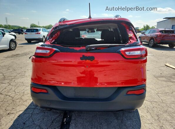 1C4PJLCB0JD618326 2018 JEEP CHEROKEE Red Հետևի տեսք