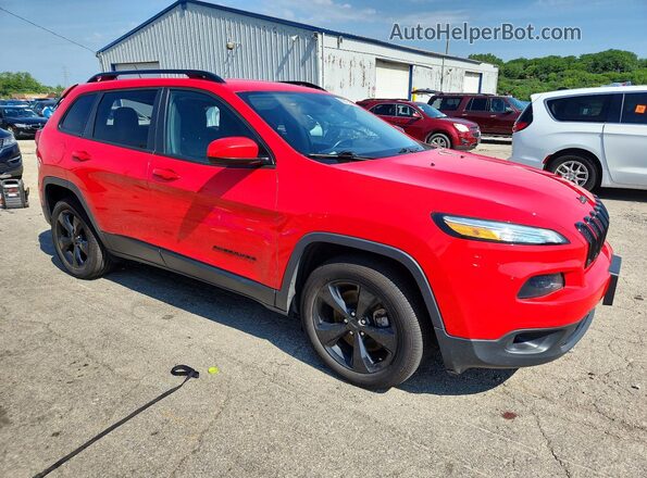 1C4PJLCB0JD618326 2018 JEEP CHEROKEE Red Առջևի աջ