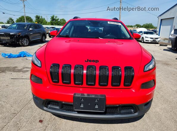 1C4PJLCB0JD618326 2018 JEEP CHEROKEE Red Դիմացի տեսք