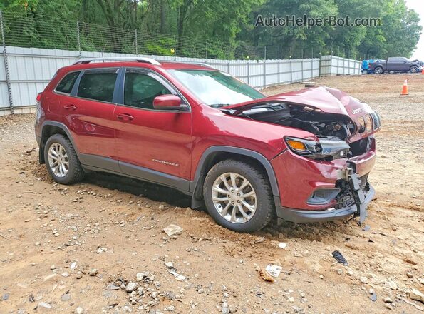 1C4PJLCB0KD286146 2019 JEEP CHEROKEE Maroon წინა მარჯვენა
