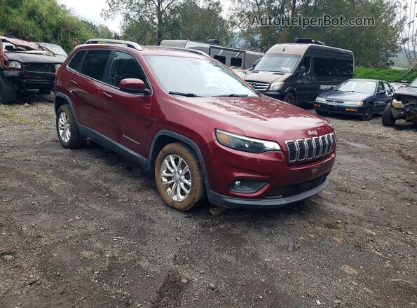 1C4PJLCB0KD290469 2019 JEEP CHEROKEE Burgundy Առջևի աջ