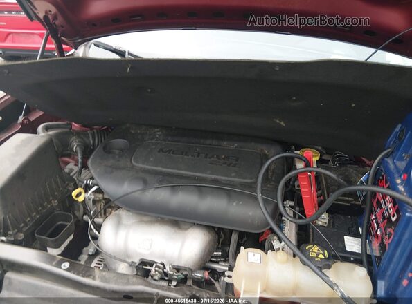 1C4PJLCB0KD326659 2019 JEEP CHEROKEE Темно-бордовый Вид сзади