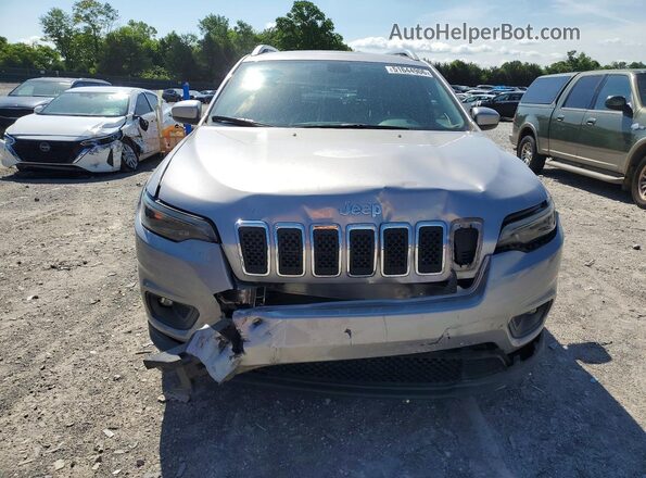 1C4PJLCB0KD469787 2019 JEEP CHEROKEE Silver Front view