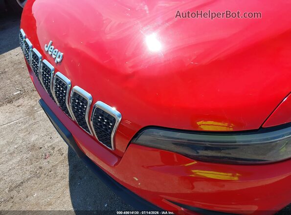 1C4PJLCB0MD165054 2021 JEEP CHEROKEE Оранжевый Вид спереди