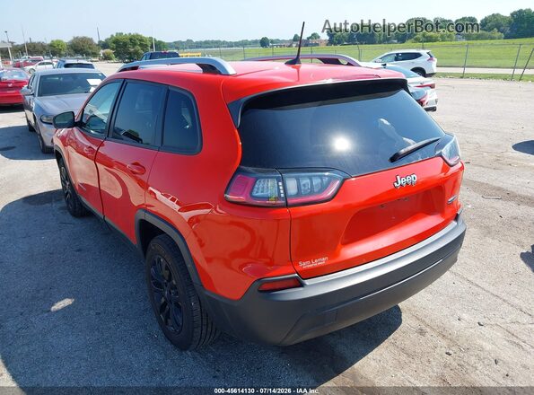 1C4PJLCB0MD165054 2021 JEEP CHEROKEE Оранжевый Задняя левая четверть