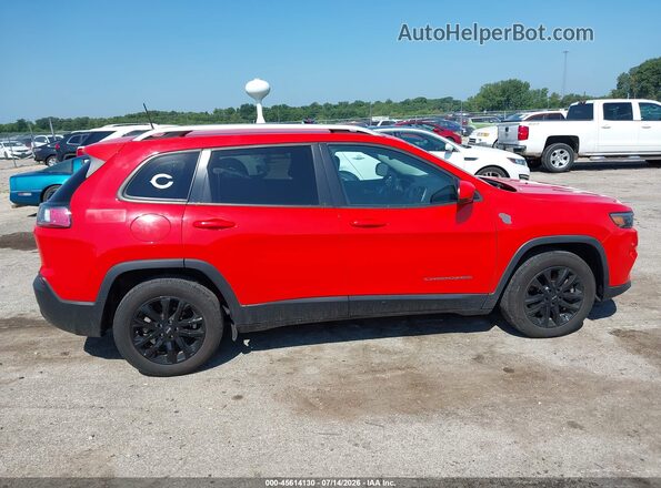 1C4PJLCB0MD165054 2021 JEEP CHEROKEE Оранжевый Вид задней части салона