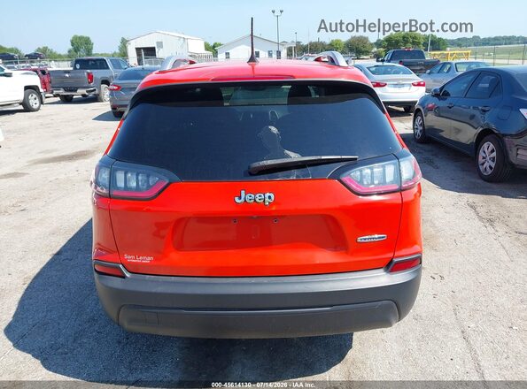 1C4PJLCB0MD165054 2021 JEEP CHEROKEE Оранжевый 