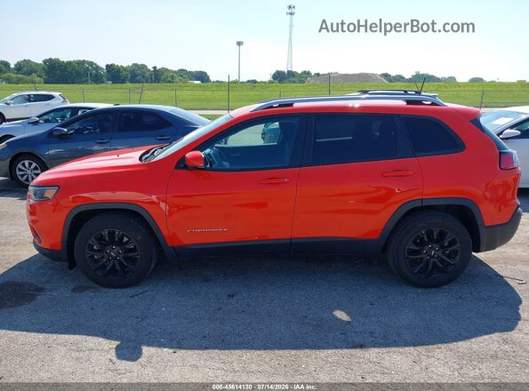 1C4PJLCB0MD165054 2021 JEEP CHEROKEE Оранжевый Панорамный вид салона 360°