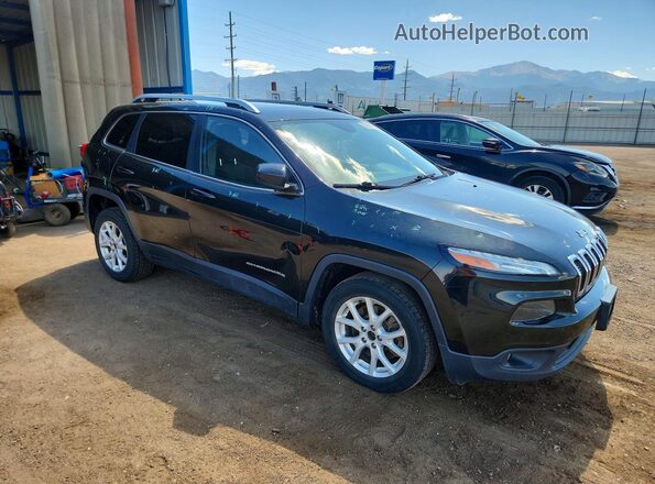 1C4PJLCB1GW149258 2016 JEEP CHEROKEE Black წინა მარჯვენა