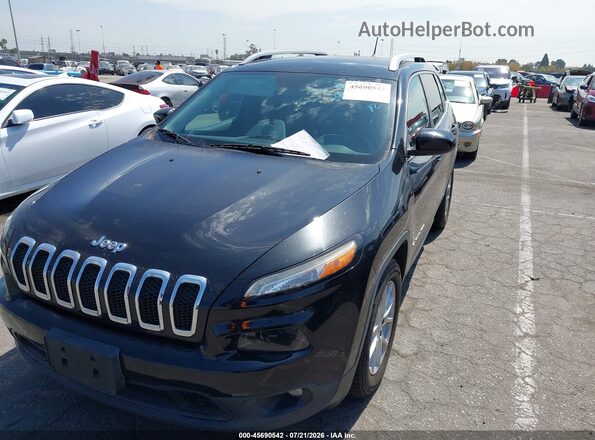 1C4PJLCB1GW291481 2016 JEEP CHEROKEE Black Вид спереду