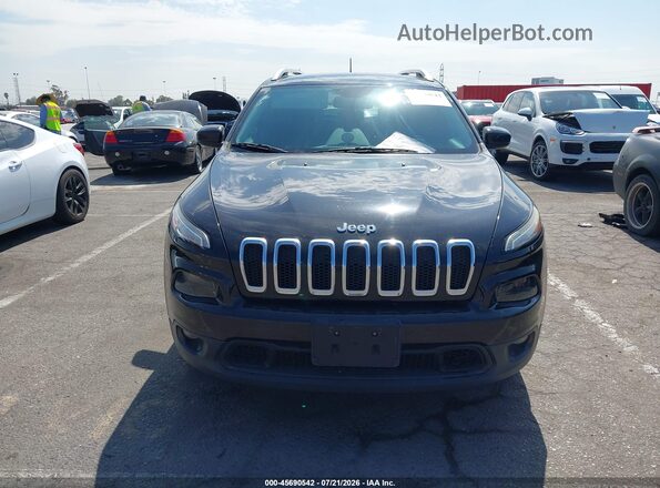1C4PJLCB1GW291481 2016 JEEP CHEROKEE Black Вид щитка приладів