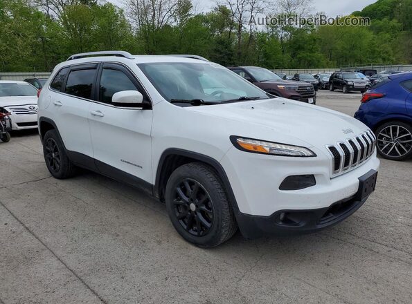 1C4PJLCB1HW643928 2017 JEEP CHEROKEE White Передня права чверть