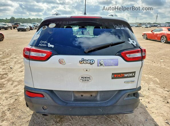 1C4PJLCB1JD577687 2018 JEEP CHEROKEE Белый Вид сзади