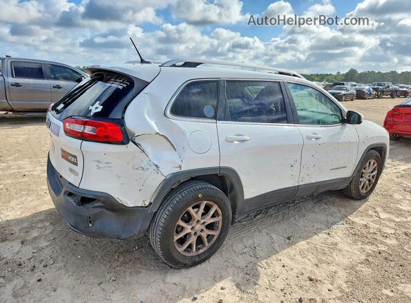 1C4PJLCB1JD577687 2018 JEEP CHEROKEE Белый Задняя правая четверть
