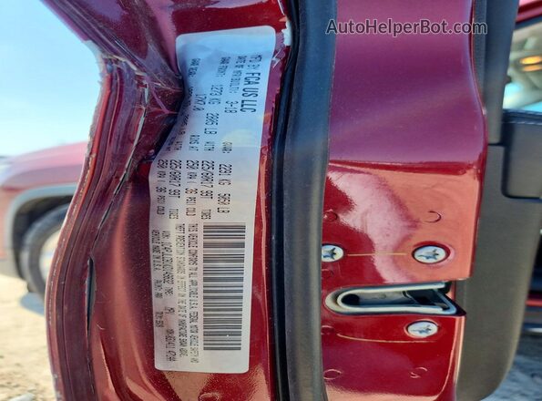1C4PJLCB1KD149832 2019 JEEP CHEROKEE Maroon VIN sticker view