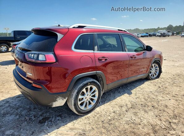 1C4PJLCB1KD149832 2019 JEEP CHEROKEE Maroon Rear right