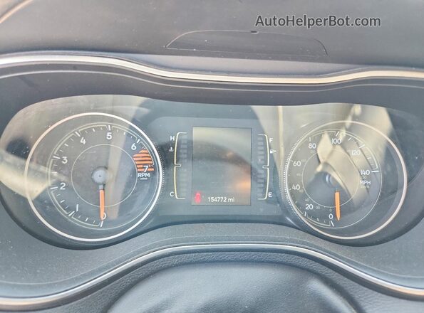 1C4PJLCB1KD149832 2019 JEEP CHEROKEE Maroon Instrument cluster view