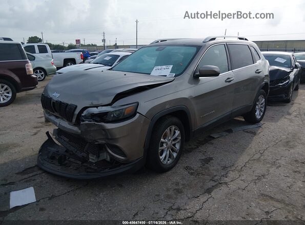 1C4PJLCB1KD205039 2019 JEEP CHEROKEE Beige Передня ліва чверть